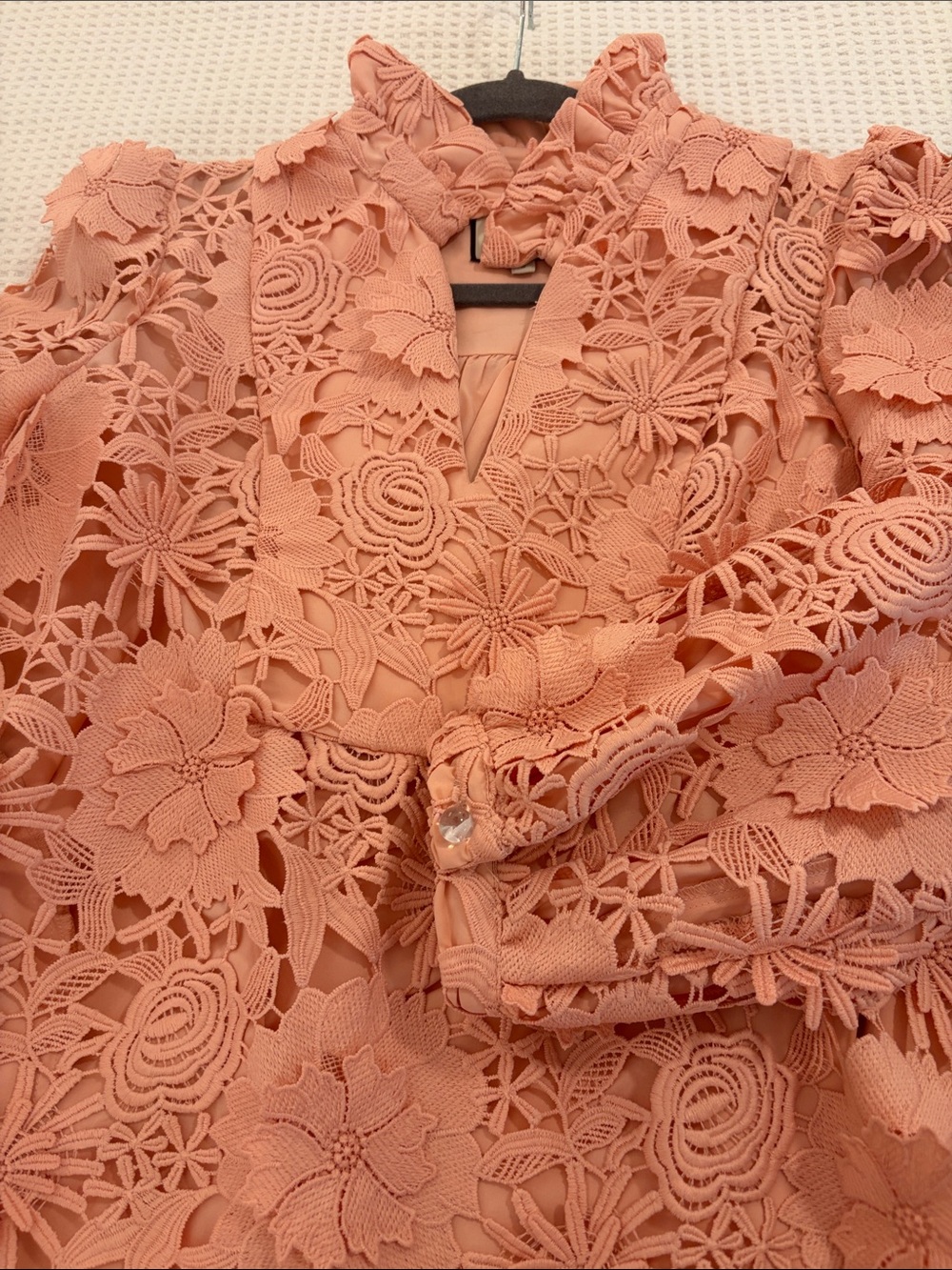 Tuckernuck Pink Lace Overlay Dress - Picture 3 of 8